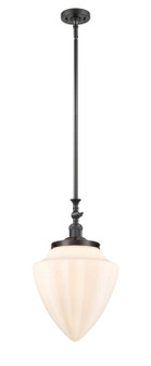 Franklin Restoration One Light Mini Pendant in Oil Rubbed Bronze (405|206-OB-G661-12)
