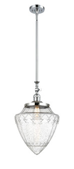 Franklin Restoration One Light Mini Pendant in Polished Chrome (405|206-PC-G664-12)
