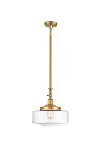Franklin Restoration One Light Mini Pendant in Satin Gold (405|206-SG-G692-12)