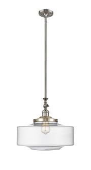 Franklin Restoration One Light Mini Pendant in Brushed Satin Nickel (405|206-SN-G692-16)