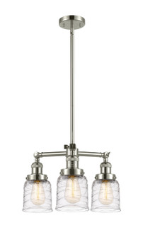 Franklin Restoration LED Chandelier in Polished Nickel (405|207-PN-G513-LED)