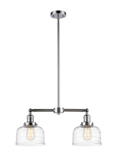 Franklin Restoration LED Island Pendant in Polished Chrome (405|209-PC-G713-LED)