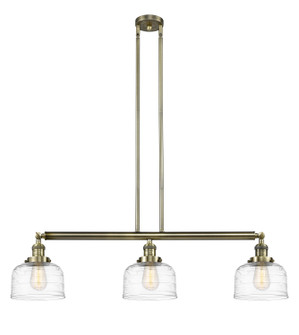 Franklin Restoration LED Island Pendant in Antique Brass (405|213-AB-G713-LED)