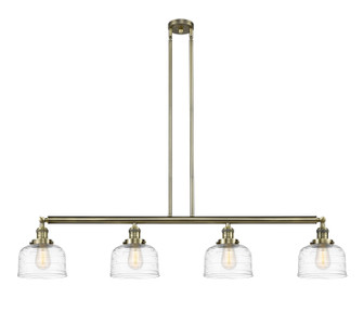 Franklin Restoration LED Island Pendant in Antique Brass (405|214-AB-G713-LED)