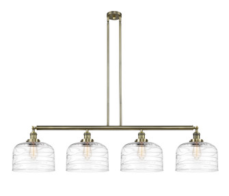 Franklin Restoration LED Island Pendant in Antique Brass (405|214-AB-G713-L-LED)