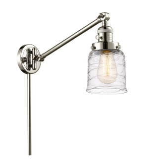 Franklin Restoration One Light Swing Arm Lamp in Polished Nickel (405|237-PN-G513)