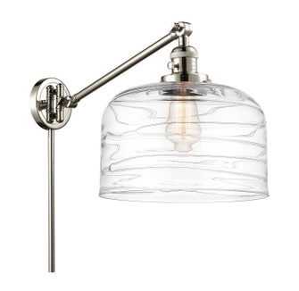 Franklin Restoration One Light Swing Arm Lamp in Polished Nickel (405|237-PN-G713-L)