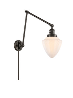 Franklin Restoration LED Swing Arm Lamp in Oil Rubbed Bronze (405|238-OB-G661-7-LED)