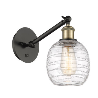 Ballston LED Wall Sconce in Black Antique Brass (405|317-1W-BAB-G1013-LED)