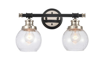 Saybrook LED Bath Vanity in Black Polished Nickel (405|340-2W-BPN-G3404-6-LED)