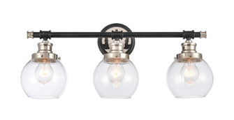 Saybrook Three Light Bath Vanity in Black Polished Nickel (405|340-3W-BPN-G3402-6)