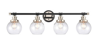 Saybrook Two Light Bath Vanity in Black Polished Nickel (405|340-4W-BPN-G3402-6)