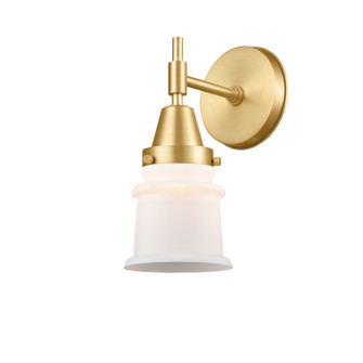 Caden LED Wall Sconce in Satin Gold (405|447-1W-SG-G181S-LED)