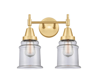 Caden LED Bath Vanity in Satin Gold (405|447-2W-SG-G182-LED)