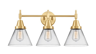 Caden LED Bath Vanity in Satin Gold (405|447-3W-SG-G42-LED)