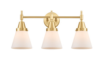 Caden LED Bath Vanity in Satin Gold (405|447-3W-SG-G61-LED)