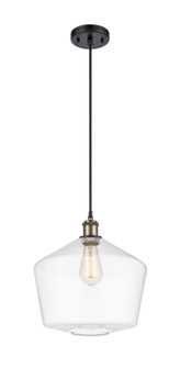 Ballston One Light Mini Pendant in Black Antique Brass (405|516-1P-BAB-G652-12)