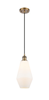 Ballston LED Mini Pendant in Brushed Brass (405|516-1P-BB-G651-7-LED)