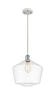 Ballston One Light Mini Pendant in White Polished Chrome (405|516-1P-WPC-G652-12)