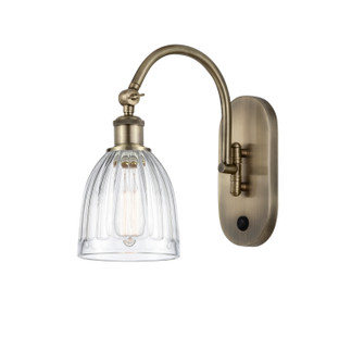 Ballston One Light Wall Sconce in Antique Brass (405|518-1W-AB-G442)