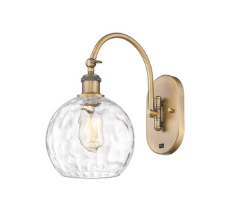 Ballston One Light Wall Sconce in Brushed Brass (405|518-1W-BB-G1215-8)