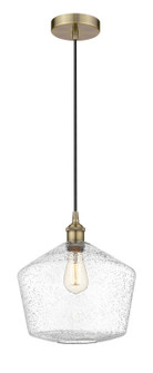 Edison One Light Mini Pendant in Antique Brass (405|616-1P-AB-G654-12)