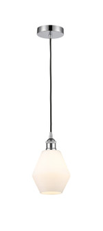 Edison One Light Mini Pendant in Polished Chrome (405|616-1P-PC-G651-6)