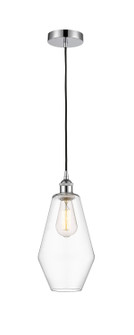 Edison One Light Mini Pendant in Polished Chrome (405|616-1P-PC-G652-7)