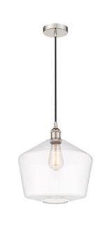 Edison One Light Mini Pendant in Polished Nickel (405|616-1P-PN-G652-12)