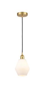 Edison One Light Mini Pendant in Satin Gold (405|616-1P-SG-G651-6)