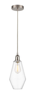 Edison One Light Mini Pendant in Brushed Satin Nickel (405|616-1P-SN-G652-7)