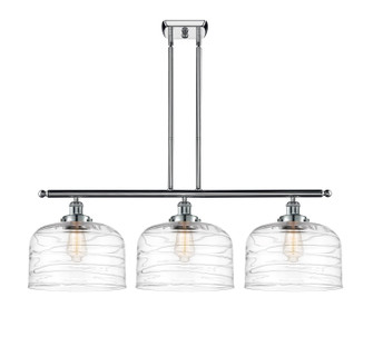 Ballston Urban Three Light Island Pendant in Polished Chrome (405|916-3I-PC-G713-L)