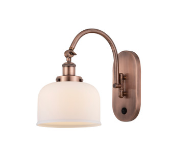Franklin Restoration One Light Wall Sconce in Antique Copper (405|918-1W-AC-G71)