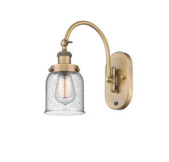Franklin Restoration One Light Wall Sconce in Brushed Brass (405|918-1W-BB-G54)