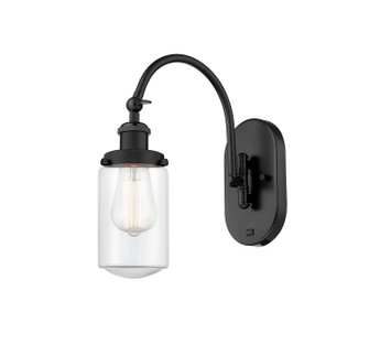 Franklin Restoration LED Wall Sconce in Matte Black (405|918-1W-BK-G312-LED)