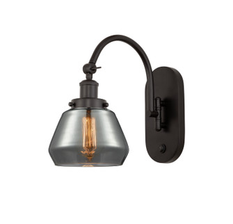 Franklin Restoration One Light Wall Sconce in Oil Rubbed Bronze (405|918-1W-OB-G173) Franklin Restoration One Light Wall Sconce in Oil Rubbed Bronze (405|918-1W-OB-G173)