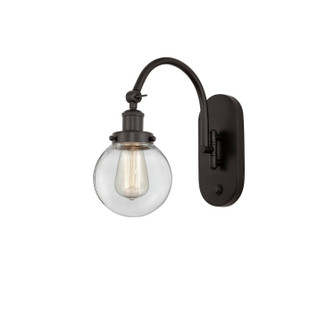 Franklin Restoration One Light Wall Sconce in Oil Rubbed Bronze (405|918-1W-OB-G202-6)
