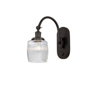 Franklin Restoration LED Wall Sconce in Oil Rubbed Bronze (405|918-1W-OB-G302-LED)