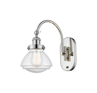 Franklin Restoration One Light Wall Sconce in Polished Nickel (405|918-1W-PN-G324)