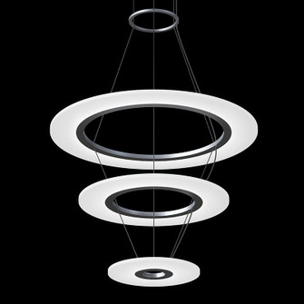 Arctic Rings LED Pendant in Bright Satin Aluminum (69|2075.16)