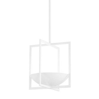 Loki Four Light Pendant in Gesso White (67|F1117-GSW)