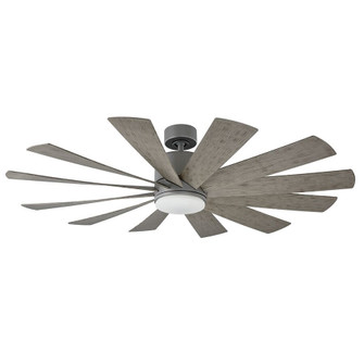Windflower 60''Ceiling Fan in Graphite/Weathered Gray (441|FR-W1815-60L35GHWG)