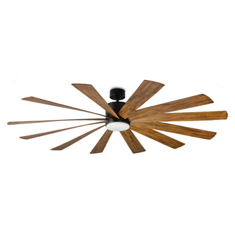 Windflower 80'' Ceiling Fan in Matte Black/Distressed Koa (441|FR-W1815-80L-MB/DK)