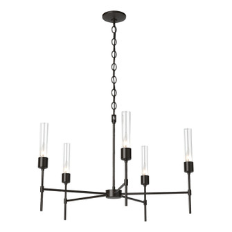 Vela Five Light Chandelier in Oil Rubbed Bronze (39|105045-SKT-14-ZM0611)