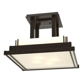 Steppe Four Light Semi-Flush Mount in Oil Rubbed Bronze (39|123715-SKT-14-CC0416)