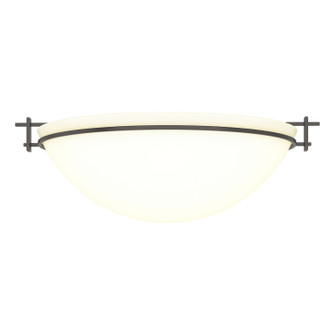 Moonband Three Light Semi Flush Mount in Oil Rubbed Bronze (39|124252-SKT-14-GG0050)