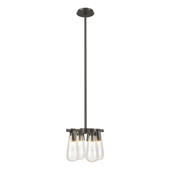 Eos Four Light Semi-Flush/Pendant in Dark Smoke (39|131062-SKT-MULT-07-ZM0718)