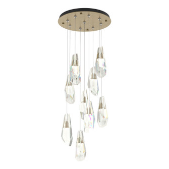 Luma Luma 9-Light Large Crystal Pendant in Soft Gold (39|131101-SKT-STND-84-CR)