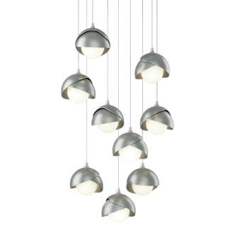 Brooklyn Brooklyn 9-Light Double Shade Pendant in Vintage Platinum (39|131105-SKT-LONG-82-82-GG0711)