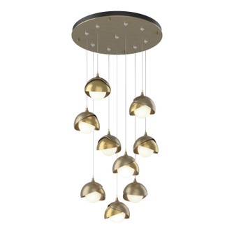 Brooklyn Brooklyn 9-Light Double Shade Pendant in Soft Gold (39|131105-SKT-STND-84-86-GG0711)